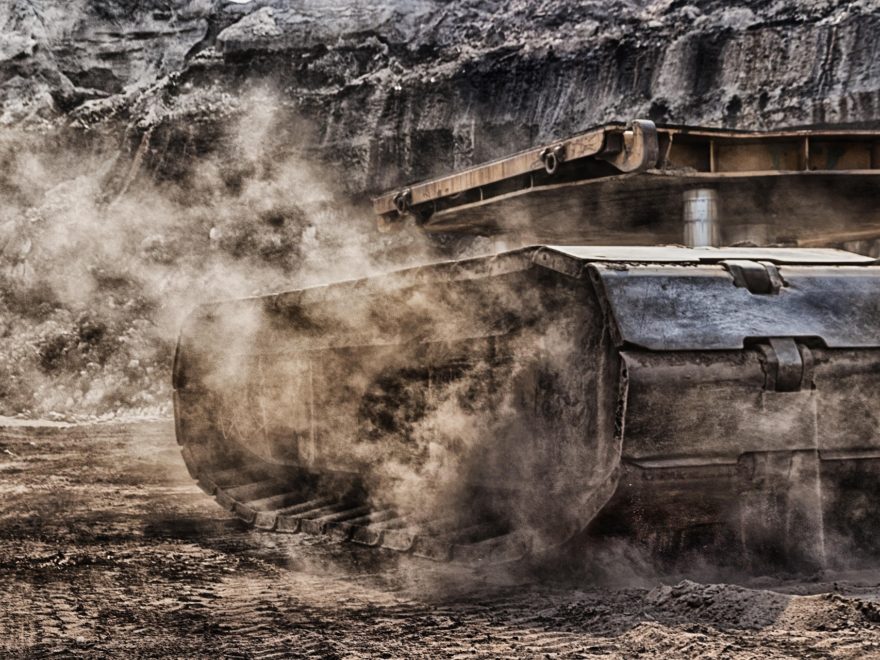 Die Deponie auf der Bergbauhalde Die Deponie auf der Bergbauhalde